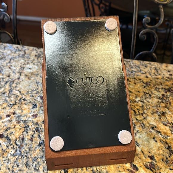 CUTCO ❤️ HOMEMAKER  +8 BlOCK IN CHERRY FINISH ( knives not included) - Picture 7 of 10